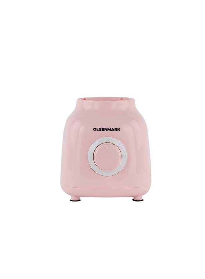 2 in 1 Blender 1.5 L 350 W OMSB2414 Pink/White/Clear