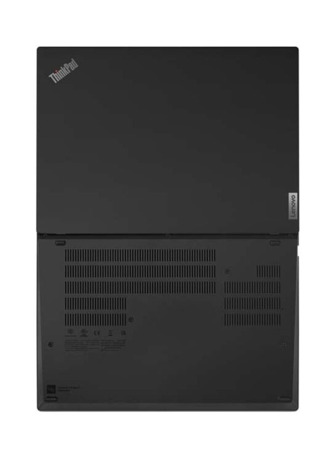 ThinkPad T14 Gen 3 (Upgraded Version) Laptop With 14-Inch WUXGA Display, Core i5-1235U Processor / 8GB RAM / 512GB SSD / Intel Iris Xe Graphics functions as UHD Graphics / W11 / English/Arabic Thunder Black