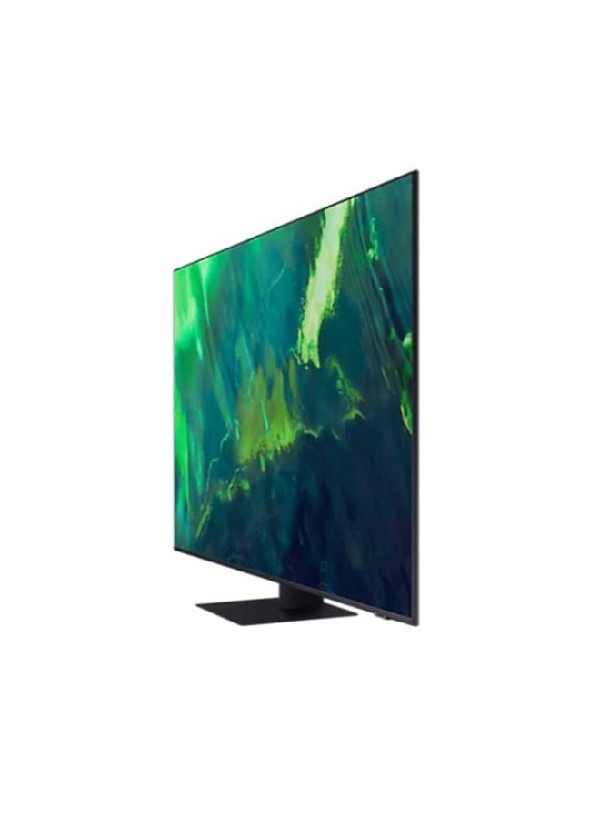 Samsung - 55-Inch Class QLED Q70A Series 4K UHD Qauntum HDR Smart TV 55Q70AA Black - Image 1