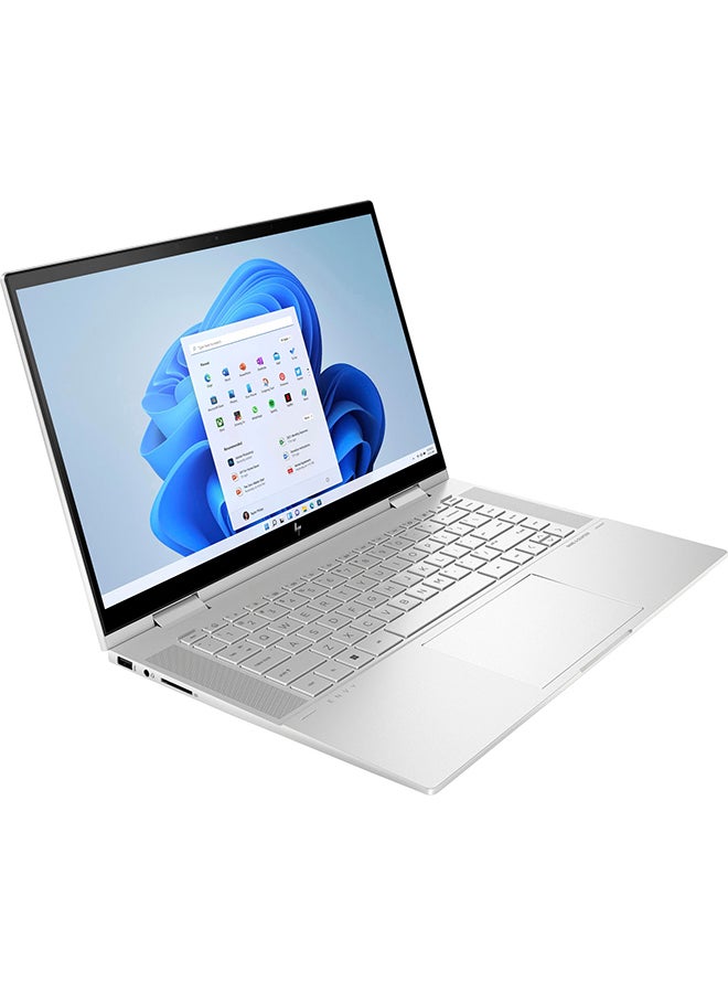 Envy X360 15-EW0023DX Touchscreen Convertible 2 In 1 (Upgraded Version) Laptop With 15.6-Inch Display, Intel Evo Platform Core i7-1255U Processer/16GB RAM/512GB SSD/Intel Iris Xe Graphics/Windows 11 Home English Silver - v1668605689/N53367845A_2