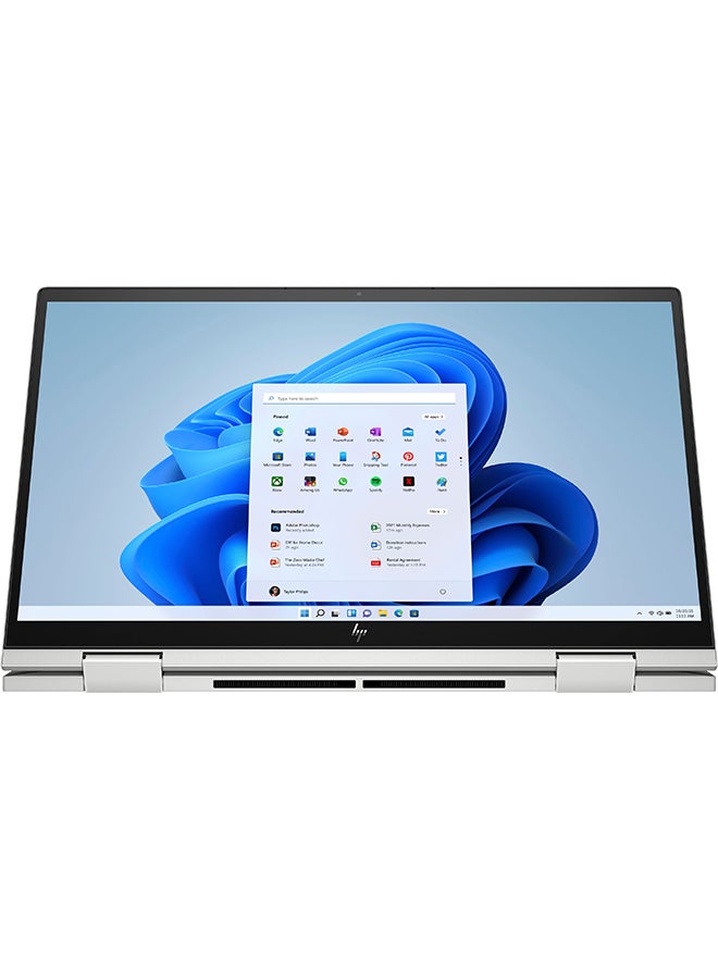 Envy X360 15-EW0023DX Touchscreen Convertible 2 In 1 (Upgraded Version) Laptop With 15.6-Inch Display, Intel Evo Platform Core i7-1255U Processer/16GB RAM/512GB SSD/Intel Iris Xe Graphics/Windows 11 Home English Silver - v1668605689/N53367845A_6