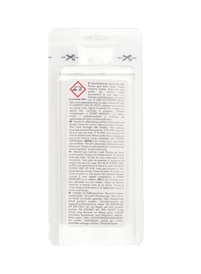 De'Longhi - 2-Piece EcoDecalk Descaler Set For Coffee Machine White 2 x 100ml - Image 1