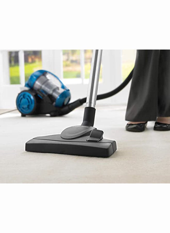 BLACK+DECKER - Bagless Cyclonic Vacuum Cleaner with 6 Stage Filteration and HEPA Filter 1.8 L 2000 W VM2825-B5 Blue - Image 1