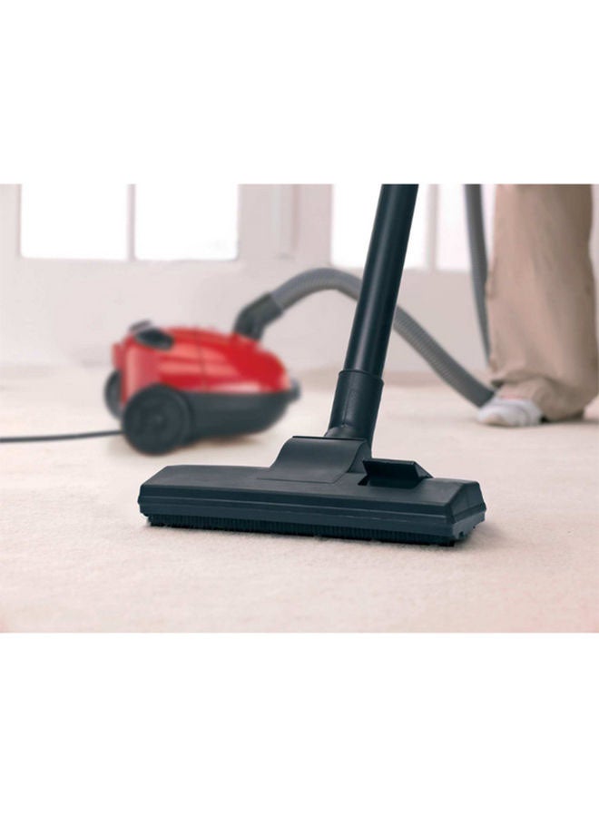 BLACK+DECKER - Portable Corded Vacuum Cleaner, 1000W, with 1L Dust Bag, 3-Speed Settings for Deep Cleaning, Anti-Tangle Beater Bar, Easy Empty Bowl, Battery Indicator 1000 W VM1200-B5 Red/Black - Image 1