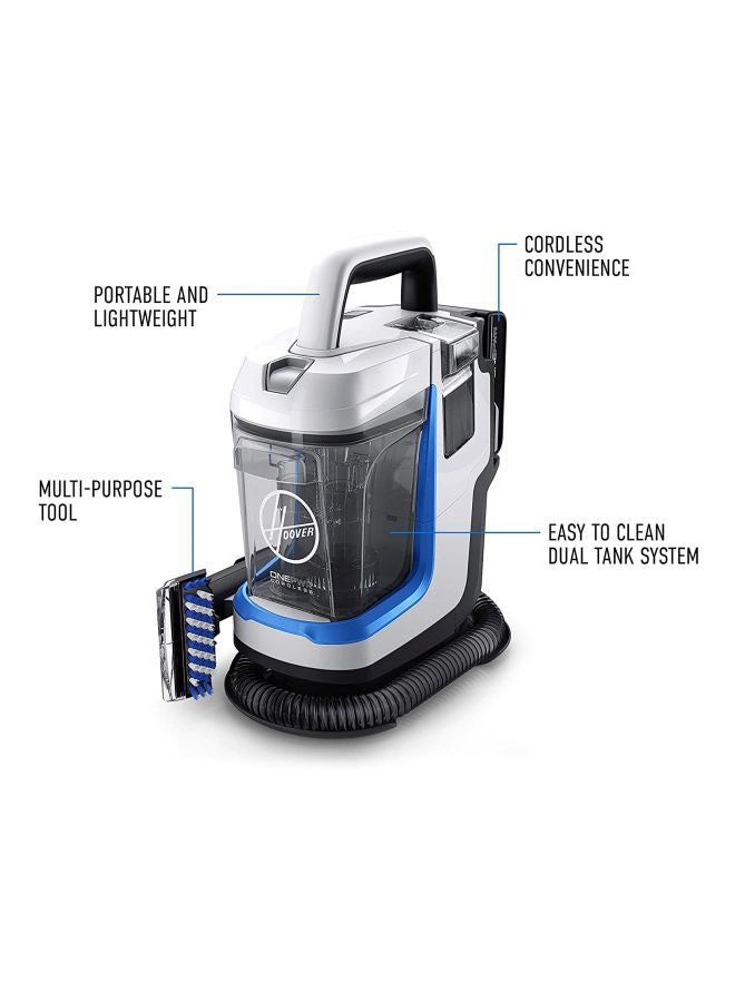 Onepwr Spotless Go Cordless Portable Carpet Cleaner 0.16 L 1200 W CLCW-MSME Black/Silver/Blue