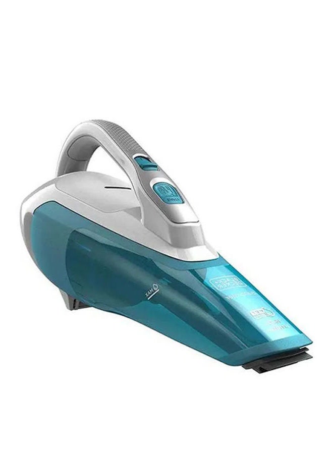BLACK+DECKER - 10.8V 1.5Ah Li-Ion Wet & Dry Cordless Dustbuster Hand Vacuum 240 ml 16.2 W WDA315J-B5 White/Blue - Image 1