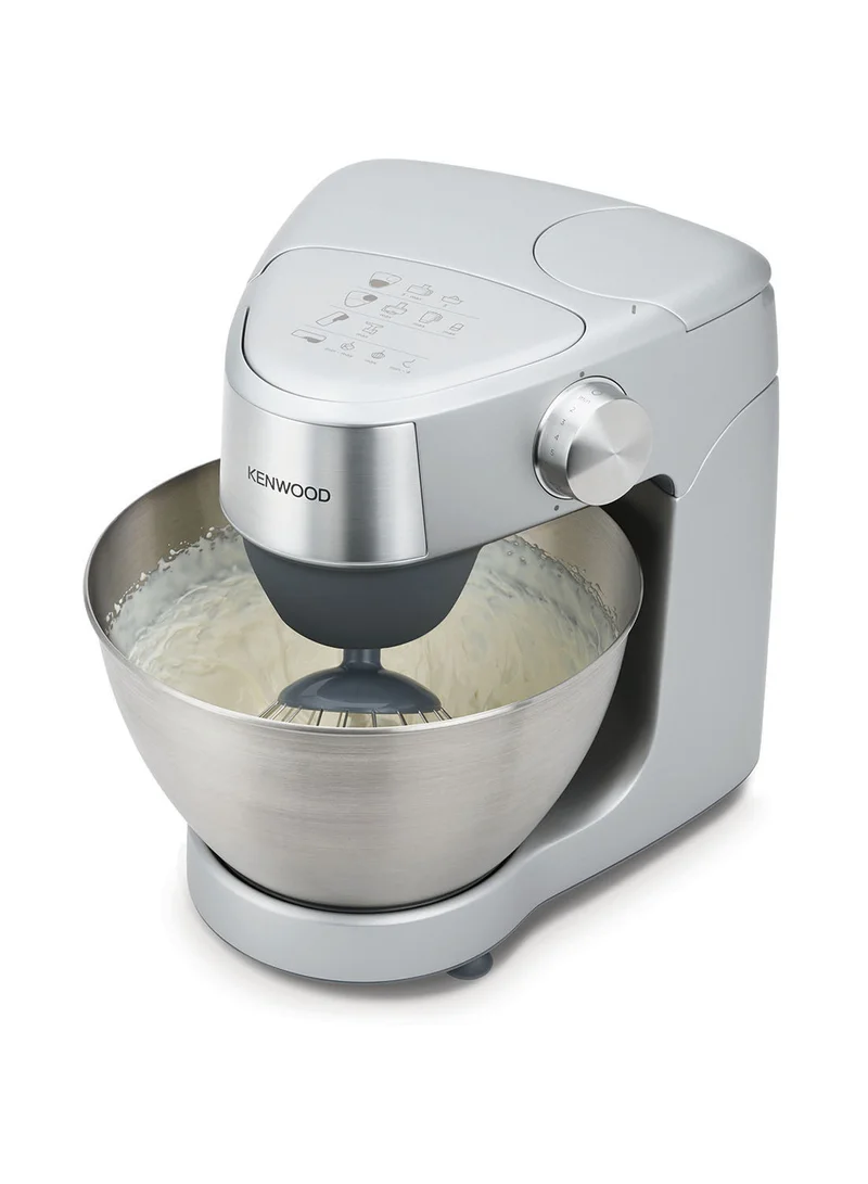 KENWOOD Kitchen Machine, Stainless Steel Bowl, Prospero 10 Attachments, Variable Speed, K-Beater, Whisk, Dough Hook, Glass Blender, Meat Grinder, Food Processor, Juicer, Citrus Juicer, Multi Mill, 4.3 L 1000 W KHC29.W0SI Silver