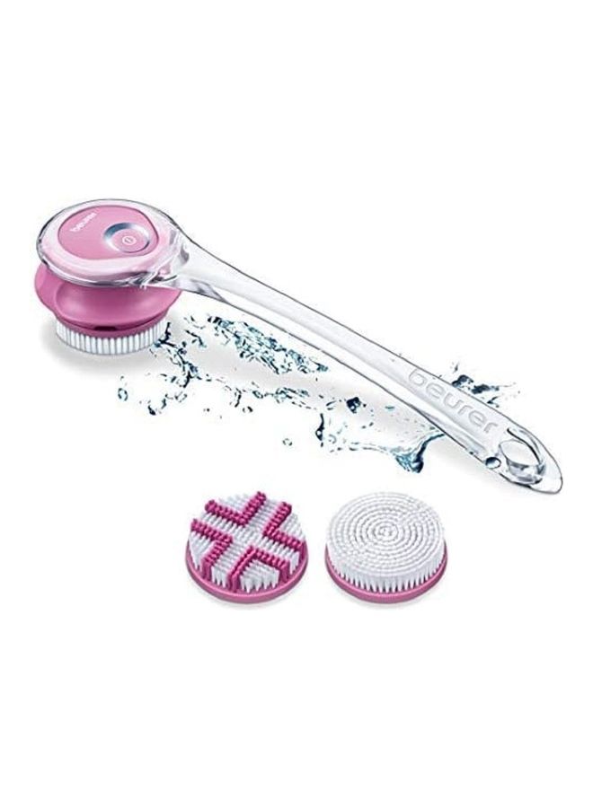 بيورير فرشاة الجسم الكهربائية شفافة/أرجوانية/بيضاء 10x7.2x10سم - Image 1