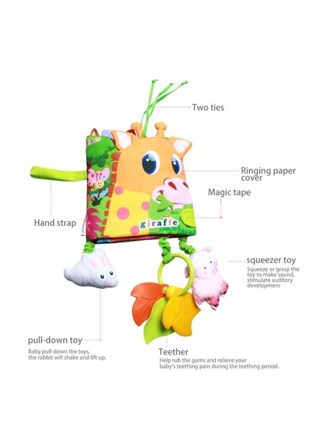 2-In-1 Crib Bumper Panel And Cloth Book - Image 2