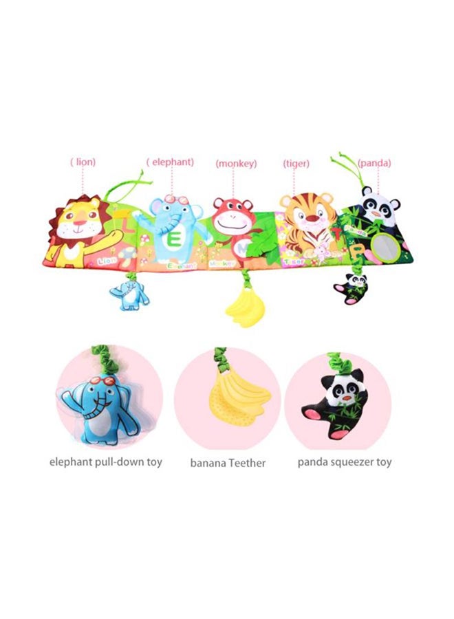 2-In-1 Crib Bumper Panel And Cloth Book - Image 5