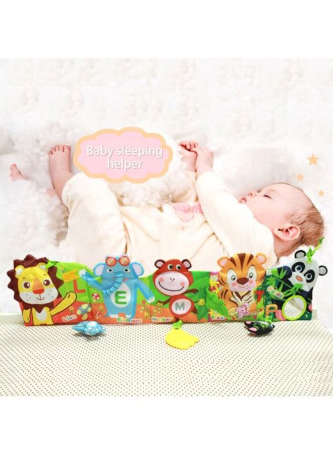 2-In-1 Crib Bumper Panel And Cloth Book - Image 3