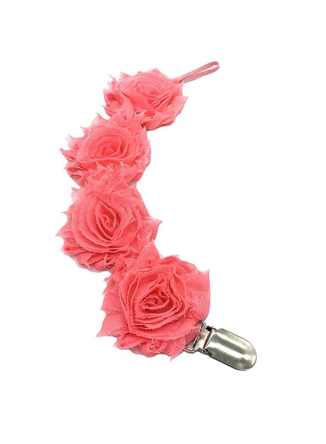 Creative Flower Pattern Anti-Dropping Durable Baby's Pacifier Chain - Image 1