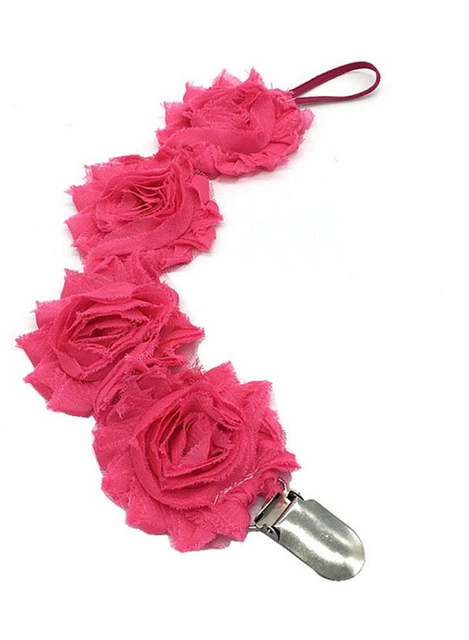 Creative Flower Pattern Anti-Dropping Durable Baby's Pacifier Chain - Image 2