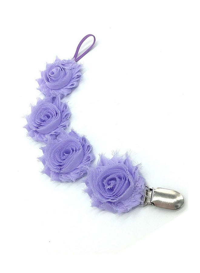 Creative Flower Pattern Anti-Dropping Durable Baby's Pacifier Chain - Image 5