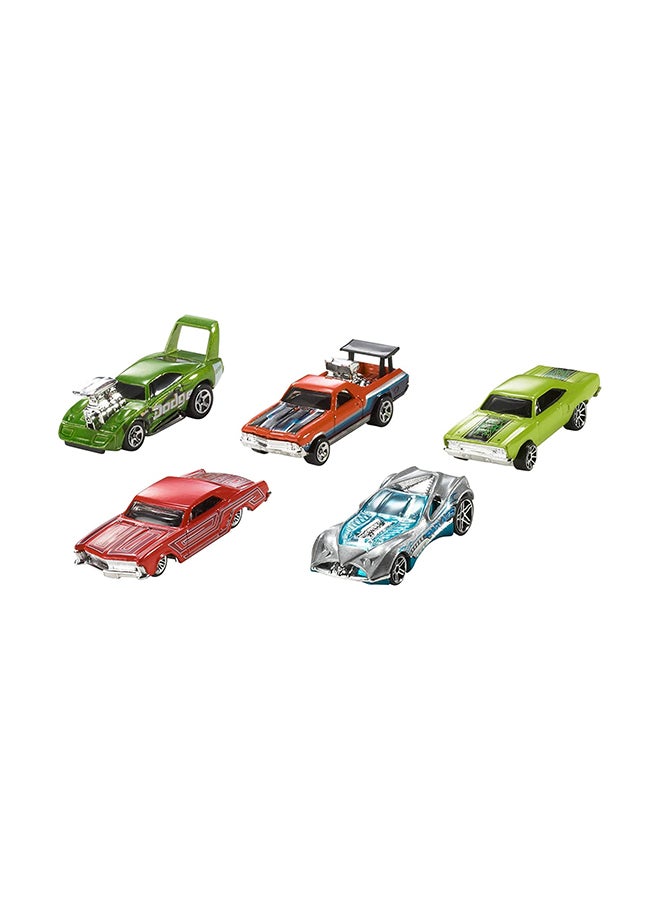 Hot Wheels - Basic Cars 10 Hot Wheels Car in 1 Pack ‎38.99x27.99x19cm - Image 1