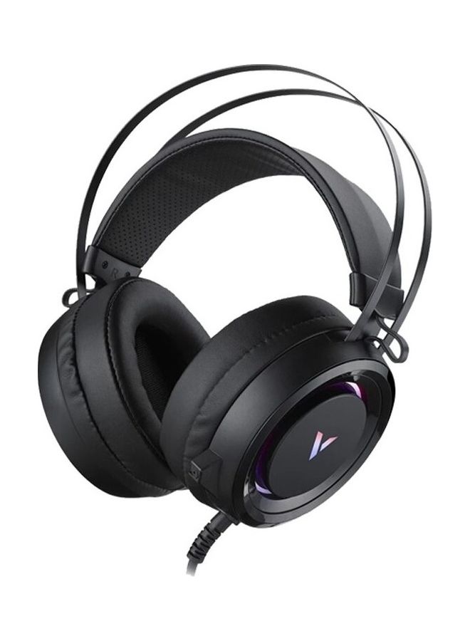 Rapoo VH500C Virtual 7.1 channels Gaming headset Black  - Image 1
