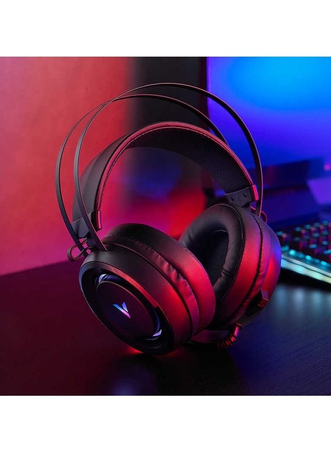 Rapoo VH500C Virtual 7.1 channels Gaming headset Black  - Image 5
