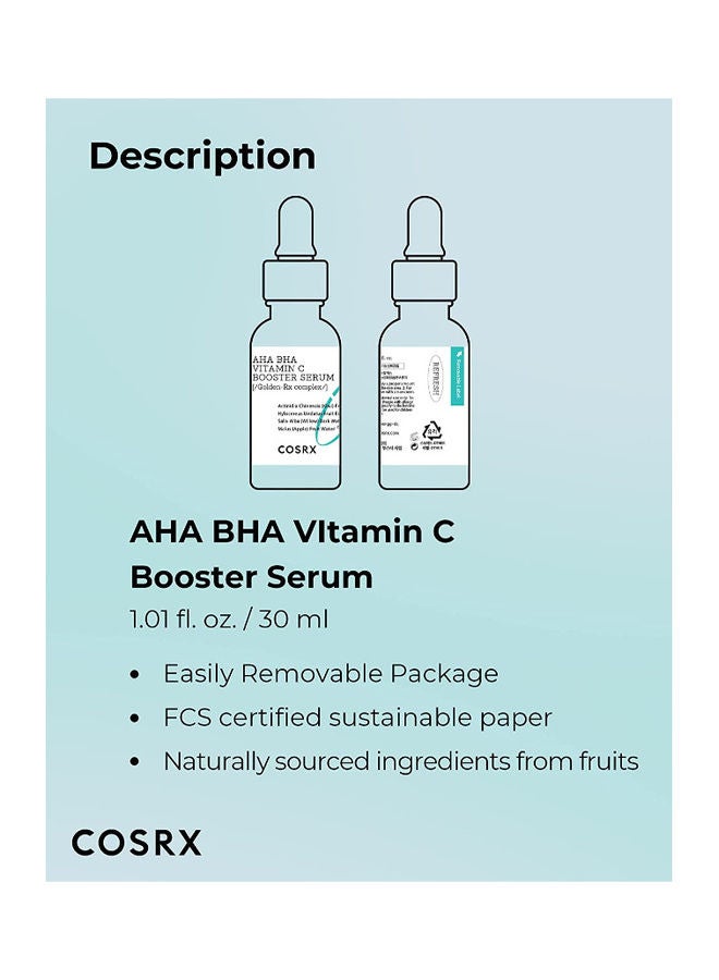 AHA BHA Vitamin C Booster Serum 30ml - v1668668578/N53368257A_7