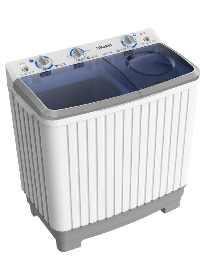 نوبل غسالة نصف أوتوماتيك بحوضين NWM700RH أبيض  - Image 2