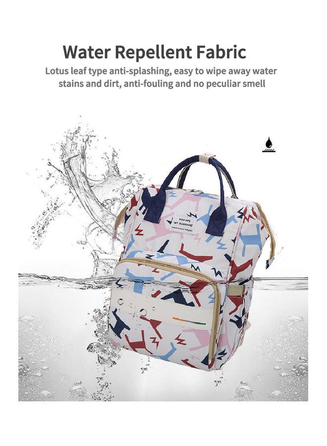 New Mummy Portable Backpack Multifunctional Cosmetic Printed Large Capacity Mother And Baby Bag - v1668670334/N53368268A_7