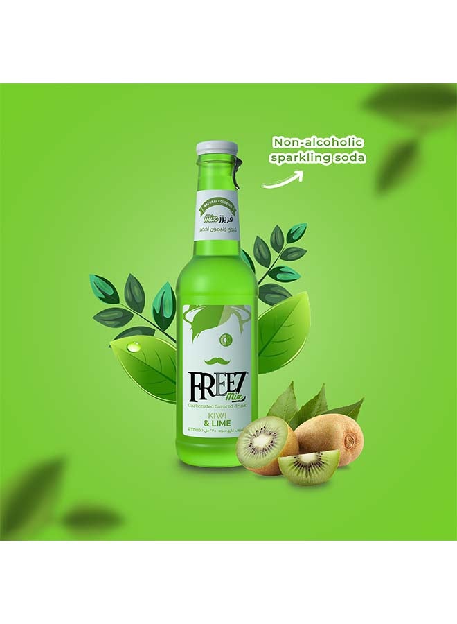 Freez - Mix Kiwi And Lime Drink 275ml Pack of 6 - Image 1