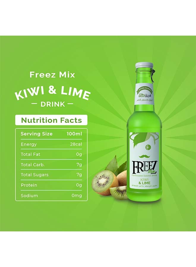 Freez - Mix Kiwi And Lime Drink 275ml Pack of 6 - Image 1