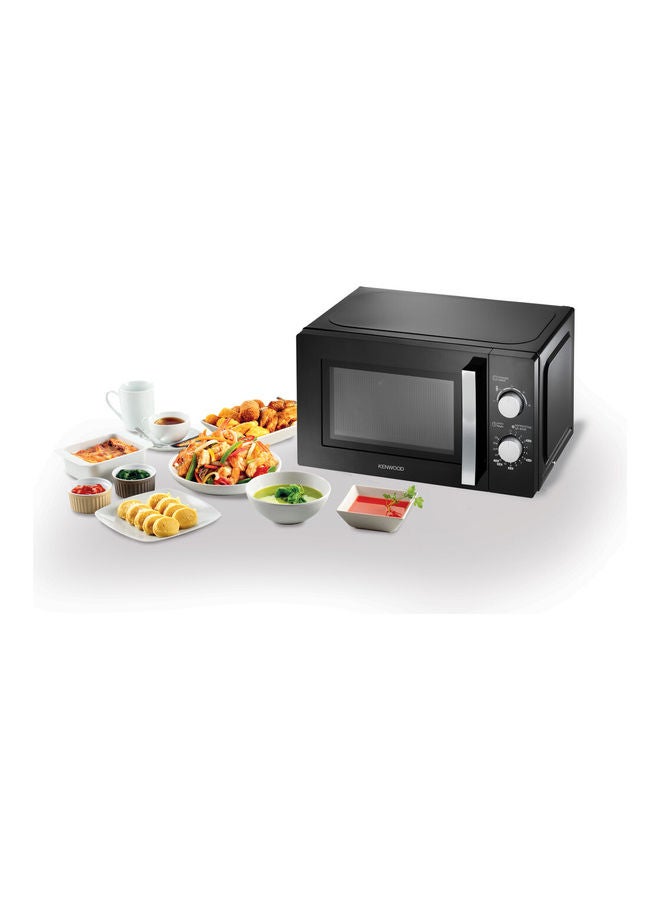 KENWOOD - Microwave Oven With 5 Power Levels Defrost Function 35 Minutes Timer 700W 20 L MWM20.000BK Black - Image 1