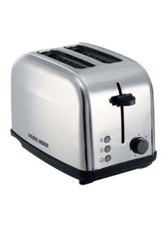 BLACK+DECKER Bread Toaster Stainless Steel 2 Slice With Crumb Tray 1050.0 W ET222-B5 Silver/Black  - Image 2