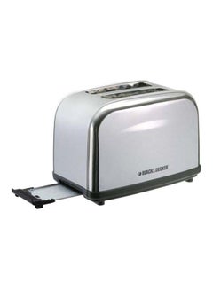 BLACK+DECKER Bread Toaster Stainless Steel 2 Slice With Crumb Tray 1050.0 W ET222-B5 Silver/Black  - Image 4
