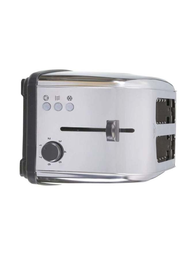 Bread Toaster Stainless Steel 2 Slice With Crumb Tray 1050 W ET222-B5 Silver/Black 