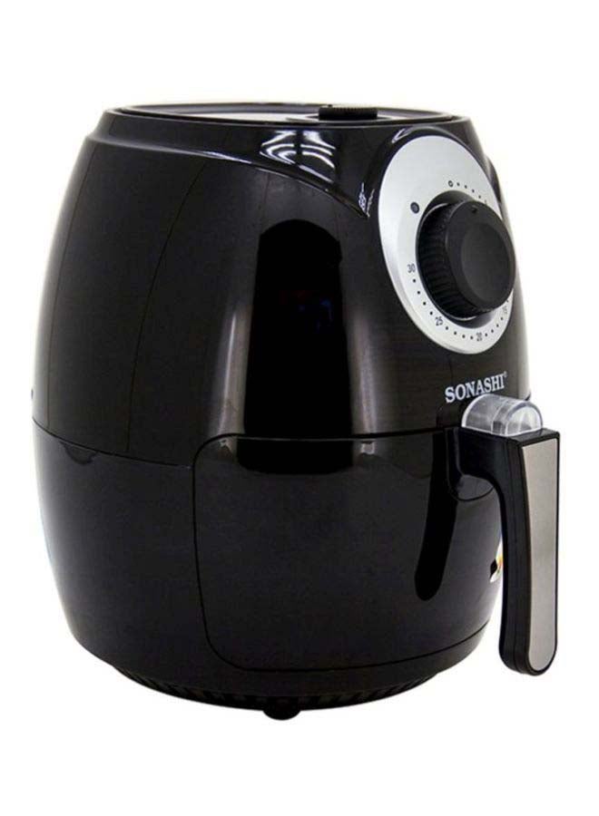 Fast Frying Air Fryer 2.4 L 1300.0 W SAF-002 Black/Silver