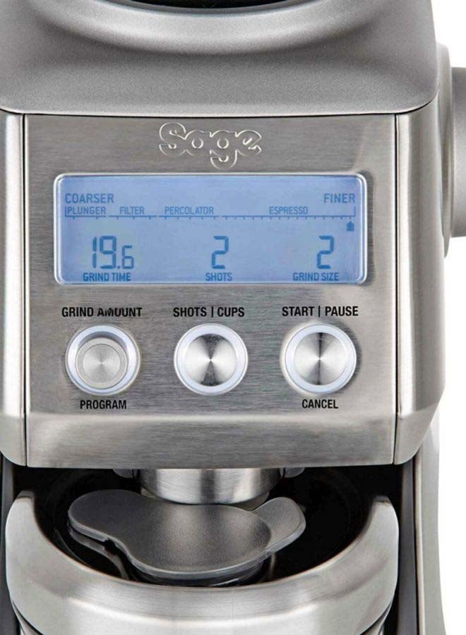 Breville - Smart Pro Coffee Grinder (International Version) 165 W BCG820 Silver/Black - Image 1