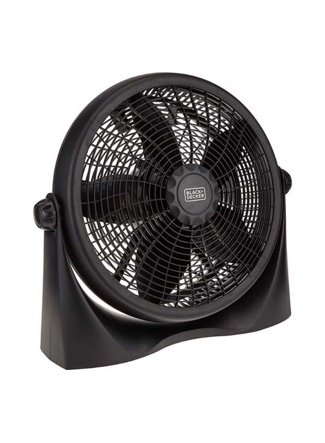 BLACK DECKER Box Fan With 3 Speed Control Sturdy Base And