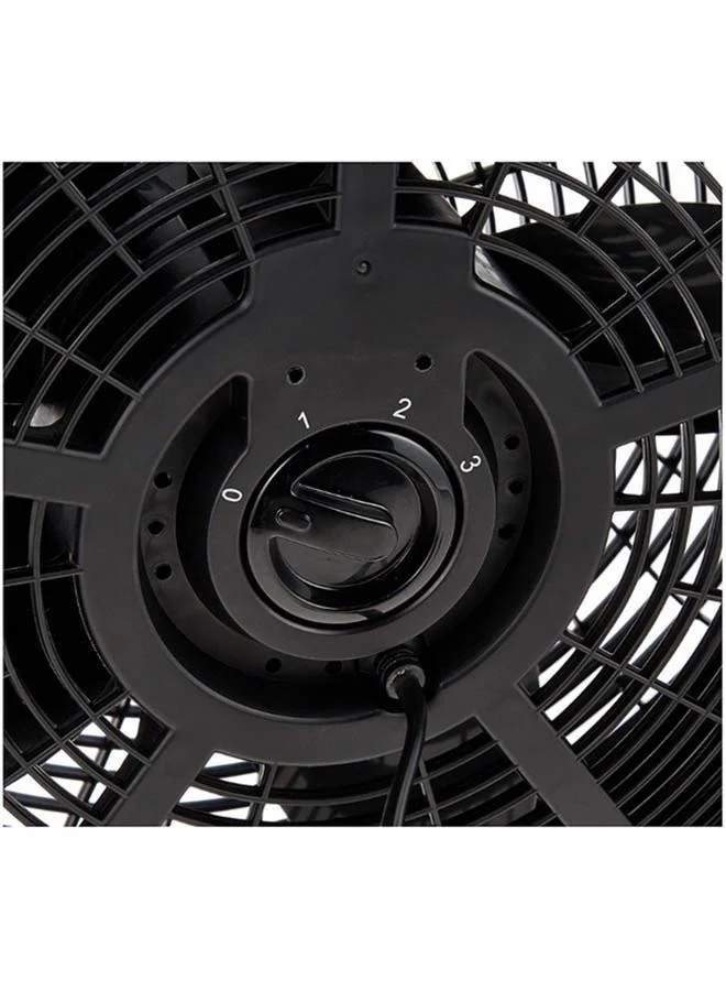 BLACK+DECKER Box Fan With 3 Speed Control, Sturdy Base And Adjustable Swivel - 16 Inch Compact Design FB1620-B5 Black