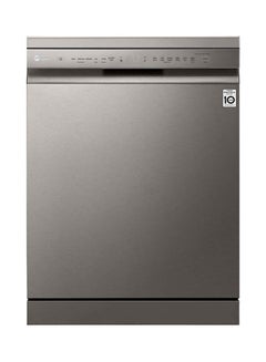 QuadWash 14 Place Setting Dishwasher With EasyRack Plus And Inverter Direct Drive Motor 9L 1600 W DFB512FP Grey