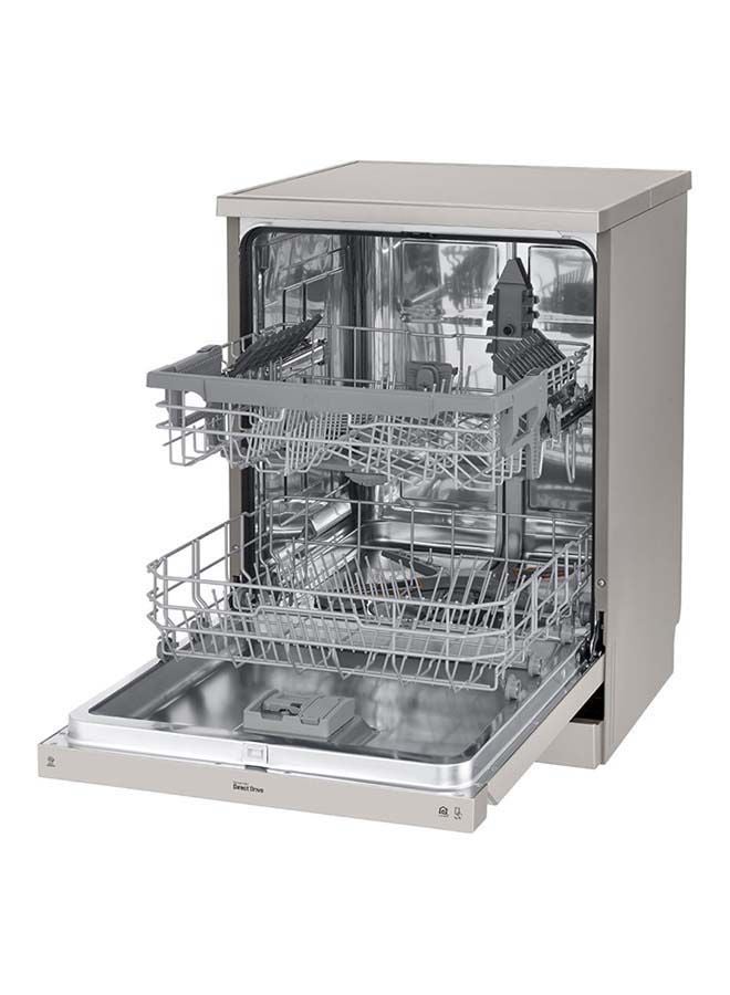 LG - QuadWash 14 Place Setting Dishwasher With EasyRack Plus And Inverter Direct Drive Motor 9L 1600 W DFB512FP Grey - Image 1
