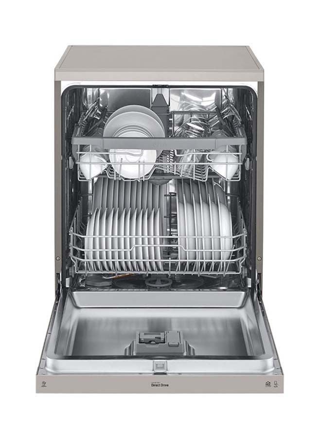 LG - QuadWash 14 Place Setting Dishwasher With EasyRack Plus And Inverter Direct Drive Motor 9L 1600 W DFB512FP Grey - Image 1