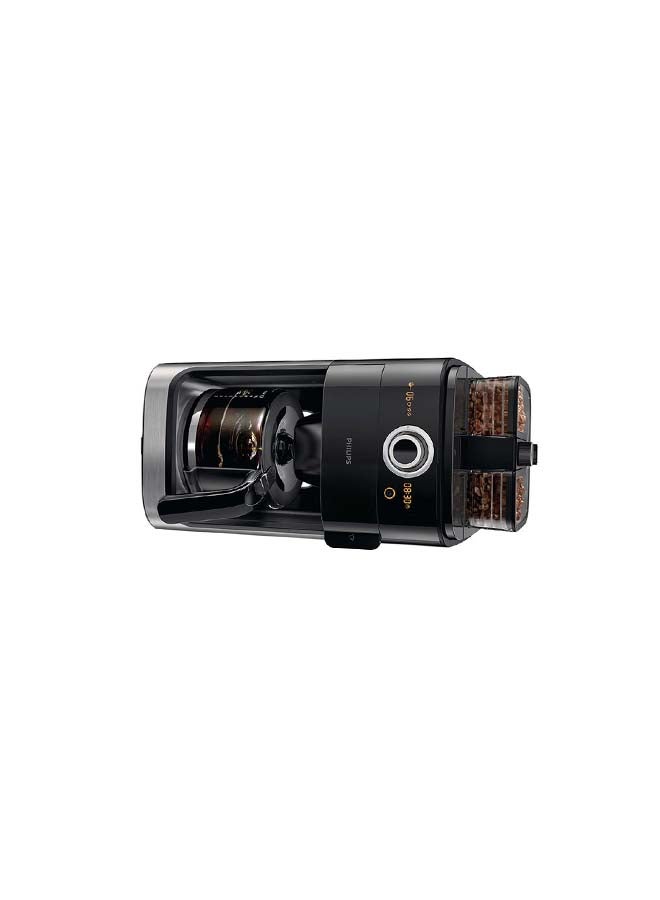 Philips - Grind And Brew Coffee Maker 1.2 L 1000 W HD7762 Black - Image 1