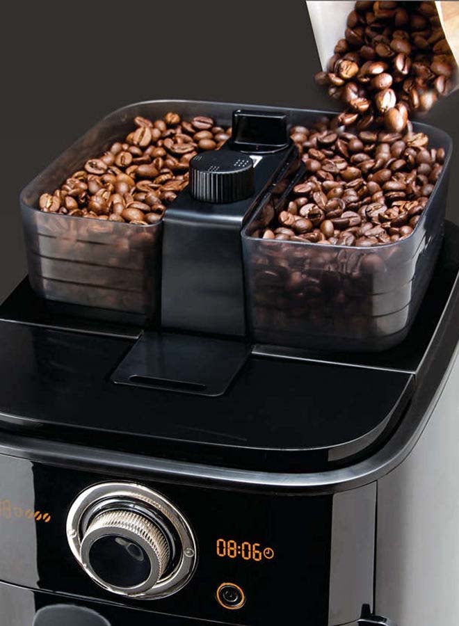 Philips - Grind And Brew Coffee Maker 1.2 L 1000 W HD7762 Black - Image 1