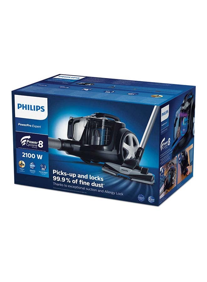 Philips Powerpro Expert Bagless Electric Vacuum Cleaner 2 L 2100 W FC9732/61 Black  - Image 5