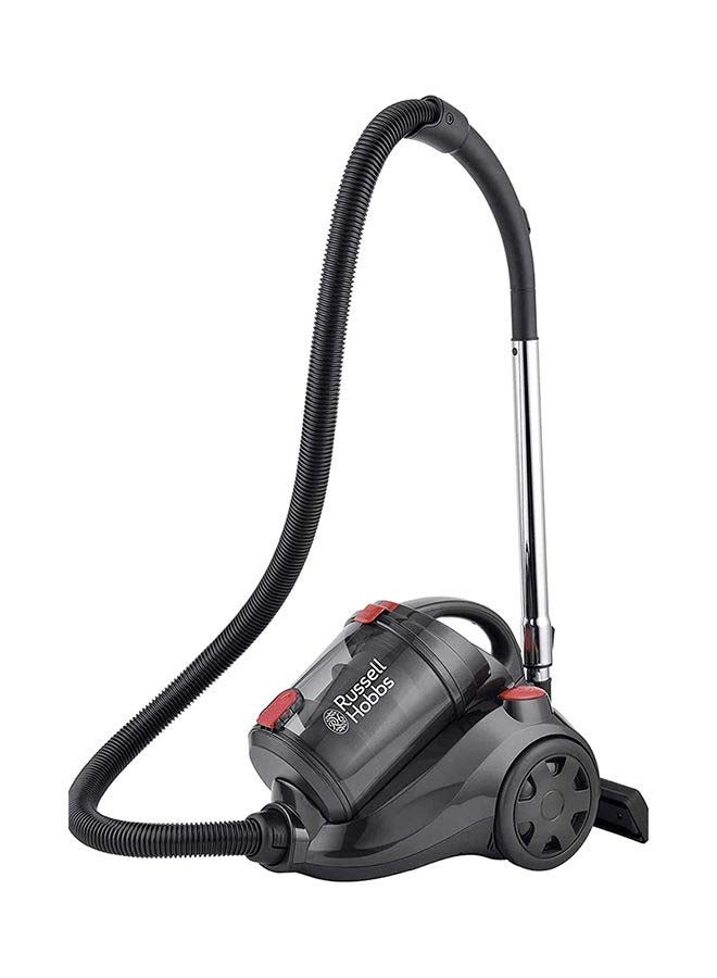 Russell Hobbs Cyclonic Power Bagless Canister Vacuum Cleaner, 2000W Max Power, 2.5 Liters Capacity, HEPA Filtration System, for Home and Office Use 2.5 L 2000 W Sl152E Black/Silver - Image 1