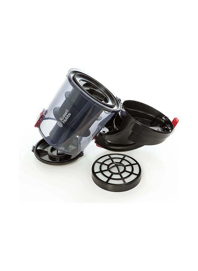 Russell Hobbs Cyclonic Power Bagless Canister Vacuum Cleaner, 2000W Max Power, 2.5 Liters Capacity, HEPA Filtration System, for Home and Office Use 2.5 L 2000 W Sl152E Black/Silver - Image 2