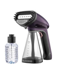 Portable Garment Steamer, Universal Bottle Adapter, Fine Mist Spray, Ergonomic Compact Design, Effective on All Fabrics, 0.26 L 1500 W HST1500-B5 Dark Purple - v1668679677/N32628523A_1