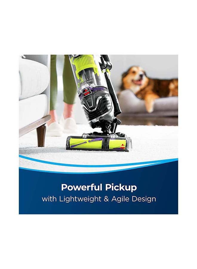 Bissell - Turbo Pet Hair Eraser Turbo 2454E – Upright Vacuum Cleaner Powerful Suction for Dust & Hair Removal, Multi-Cyclonic Technology,Lightweight Design | 900 W 2454E Multicolour - Image 1