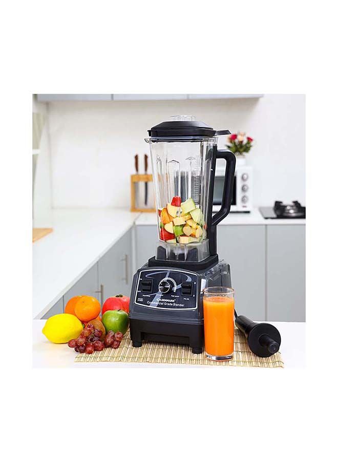 أولسنمارك خلاط قوي التحمل 2 L 1800 W OMSB2403 أسود/ شفاف/ فضي  - Image 2
