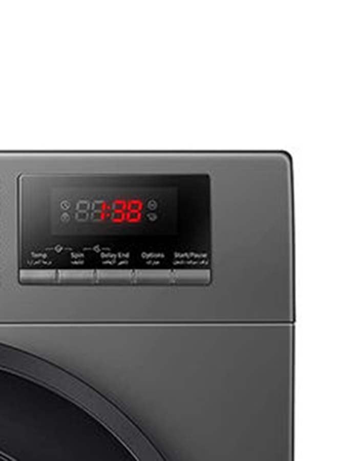 Hisense - 8 Kg Front Load Washing Machine, 1200RPM With Quick Wash, Allergy Steam Care 380 W WFPV8012EMT Titanium - Image 1