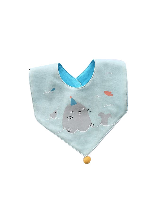 Cotton Bandana Baby Bib - Image 1