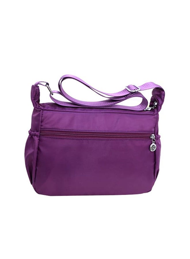 Simple Solid Crossbody Diaper Bag - Image 3