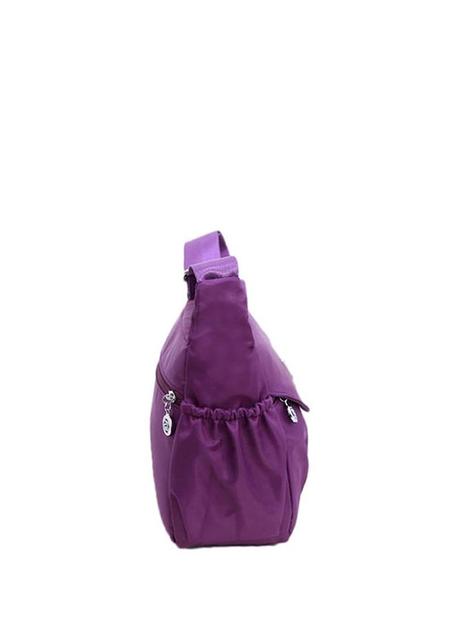 Simple Solid Crossbody Diaper Bag - Image 4