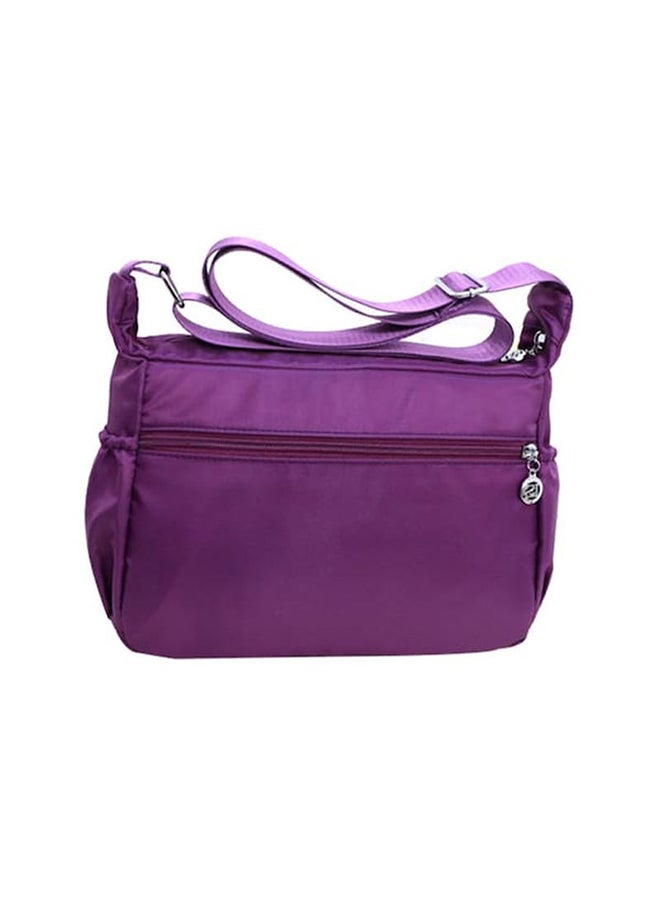 Simple Solid Crossbody Diaper Bag - Image 3
